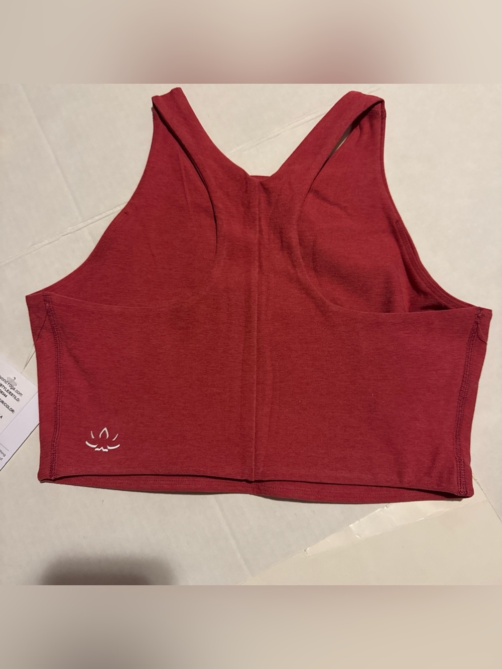 Beyond Yoga Spacedye Refocus Bra Size M Faded Rose Heather NWT - Picture 3 of 9